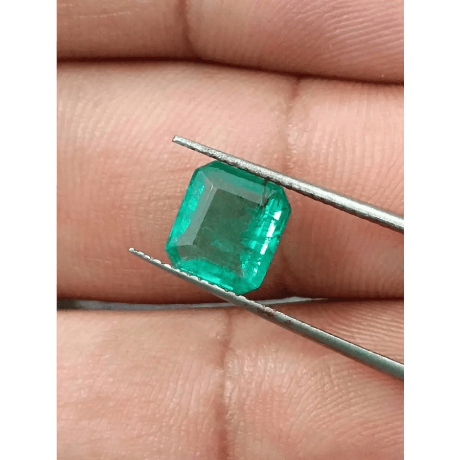 2.21ct Panjshir Emerald , 100% Natural Earth Mined Gemstone - SMSGEMS 