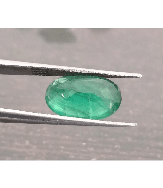 2.21ct Deep Green Emerald, 100% Natural Gem - SMSGEMS 