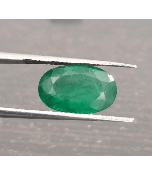 2.21ct Deep Green Emerald, 100% Natural Gem - SMSGEMS 