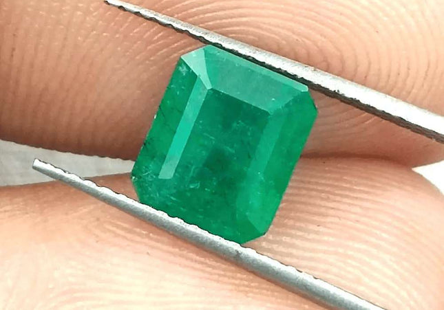 2.21ct Zambian Emerald, Natural Earth Mined Gemstone - SMSGEMS 