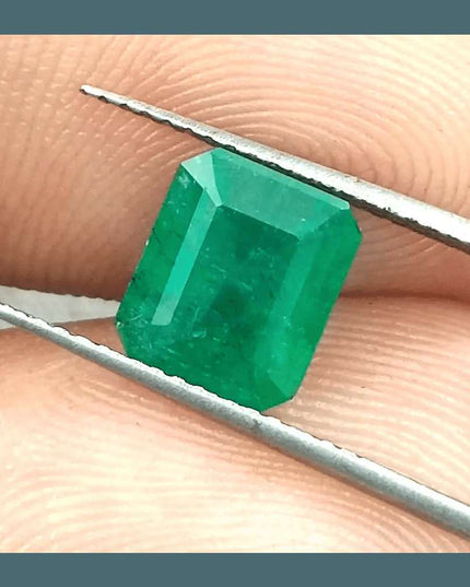 2.21ct Zambian Emerald, Natural Earth Mined Gemstone - SMSGEMS 