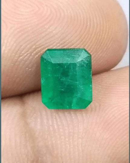 2.21ct Zambian Emerald, Natural Earth Mined Gemstone - SMSGEMS 