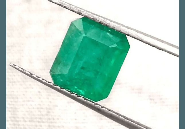 2.21ct Zambian Emerald, Natural Earth Mined Gemstone - SMSGEMS 