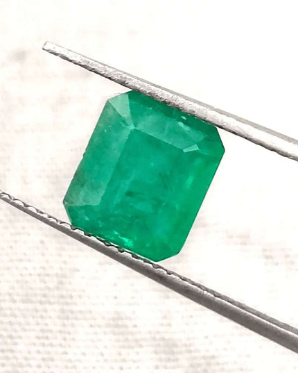 2.21ct Zambian Emerald, Natural Earth Mined Gemstone - SMSGEMS 