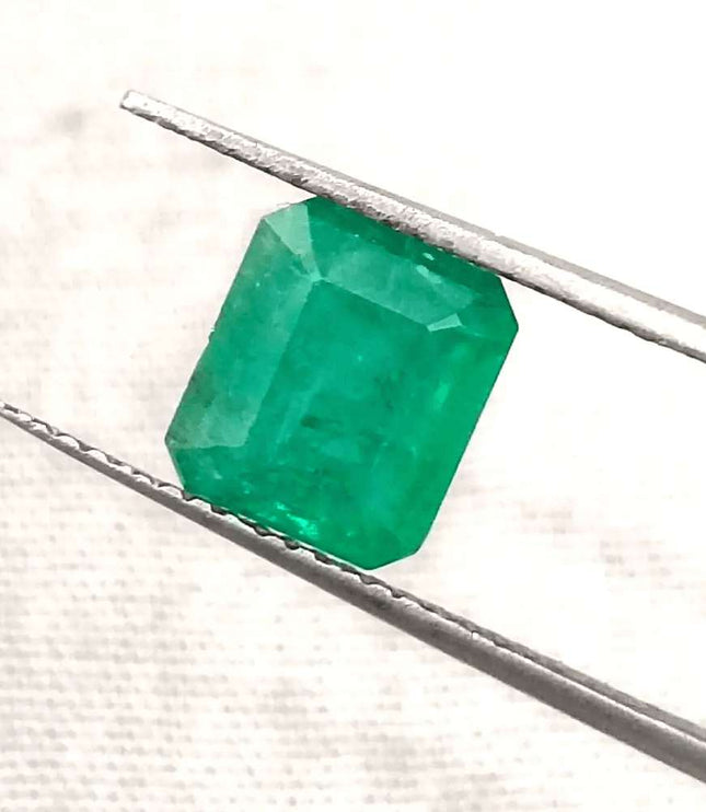 2.21ct Zambian Emerald, Natural Earth Mined Gemstone - SMSGEMS 