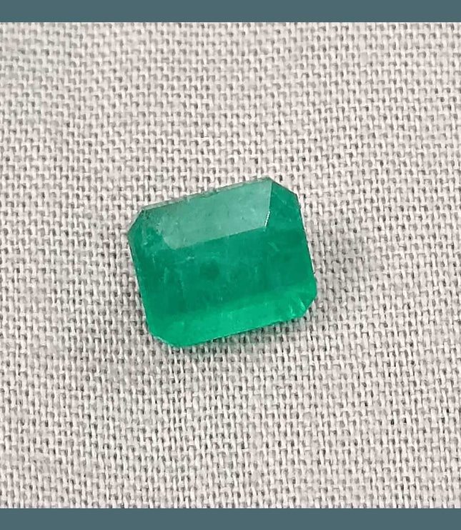 2.21ct Zambian Emerald, Natural Earth Mined Gemstone - SMSGEMS 