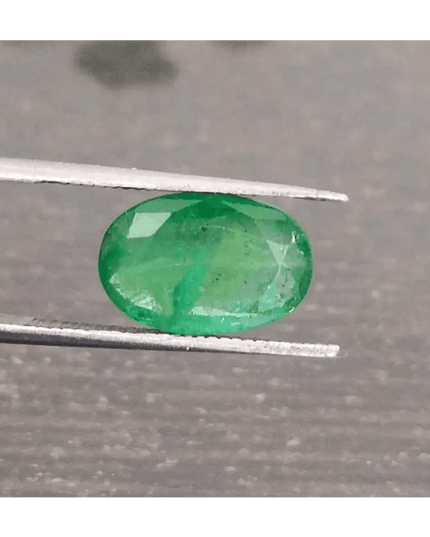 2.23ct Vivid Green Emerald, 100% Natural Gem - SMSGEMS 