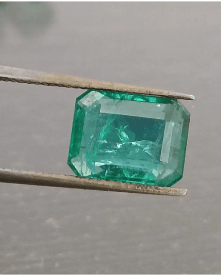 2.28ct Zambian Emerald, 100% Natural Gem - SMSGEMS 