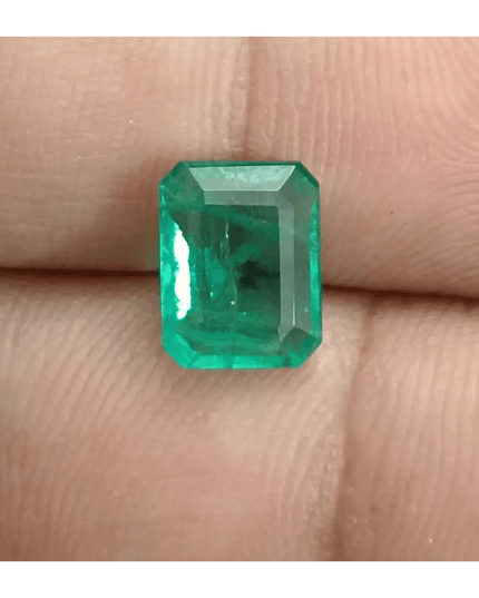 2.28ct Zambian Emerald, 100% Natural Gem - SMSGEMS 