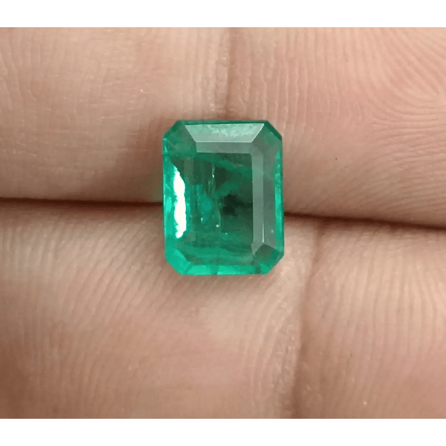 2.28ct Zambian Emerald, 100% Natural Gem - SMSGEMS 