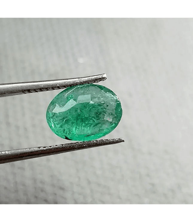 2.30ct Zambian Emerald, 100% Natural Gem - SMSGEMS 