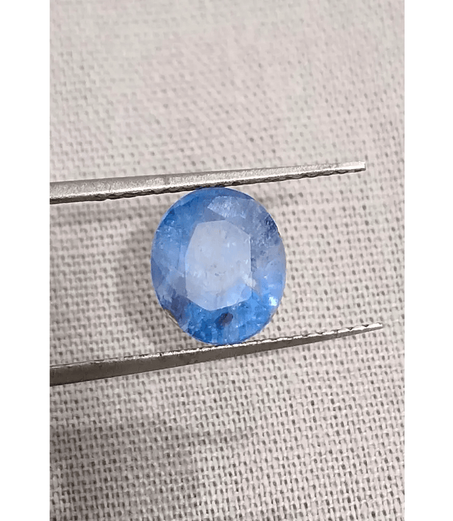 2.34ct Blue Ceylon Sapphire , 100% Natural Untreated Gemstone - SMSGEMS 
