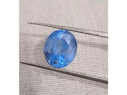 2.34ct Blue Ceylon Sapphire , 100% Natural Untreated Gemstone - SMSGEMS 