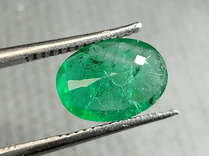 2.35ct Vivid Green Emerald, 100% Natural Emerald - SMSGEMS 