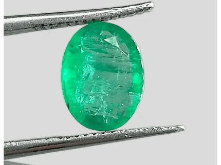 2.38ct Vivid Bright Green Emerald, 100% Natural Gem - SMSGEMS 