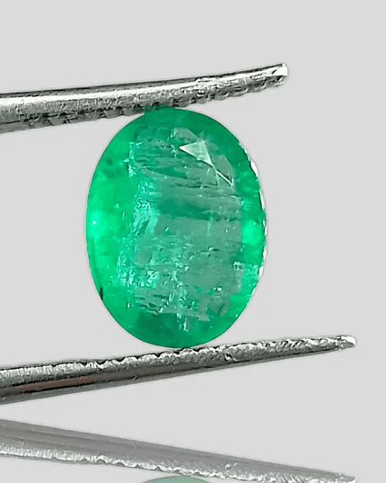 2.38ct Vivid Bright Green Emerald, 100% Natural Gem - SMSGEMS 