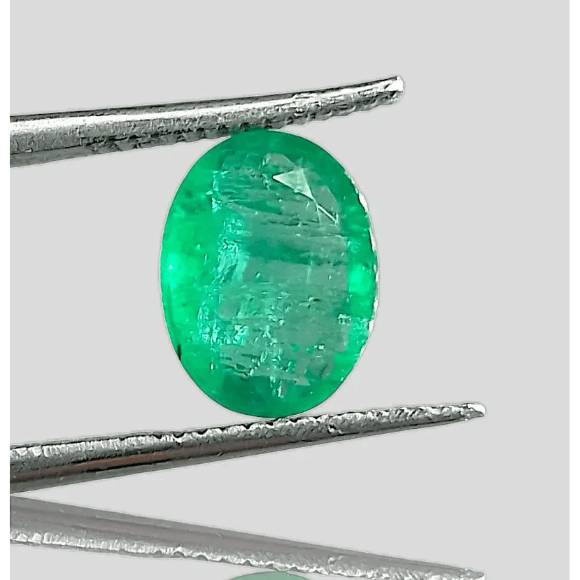2.38ct Vivid Bright Green Emerald, 100% Natural Gem - SMSGEMS 