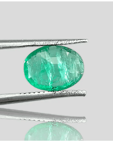 2.38ct Vivid Bright Green Emerald, 100% Natural Gem - SMSGEMS 