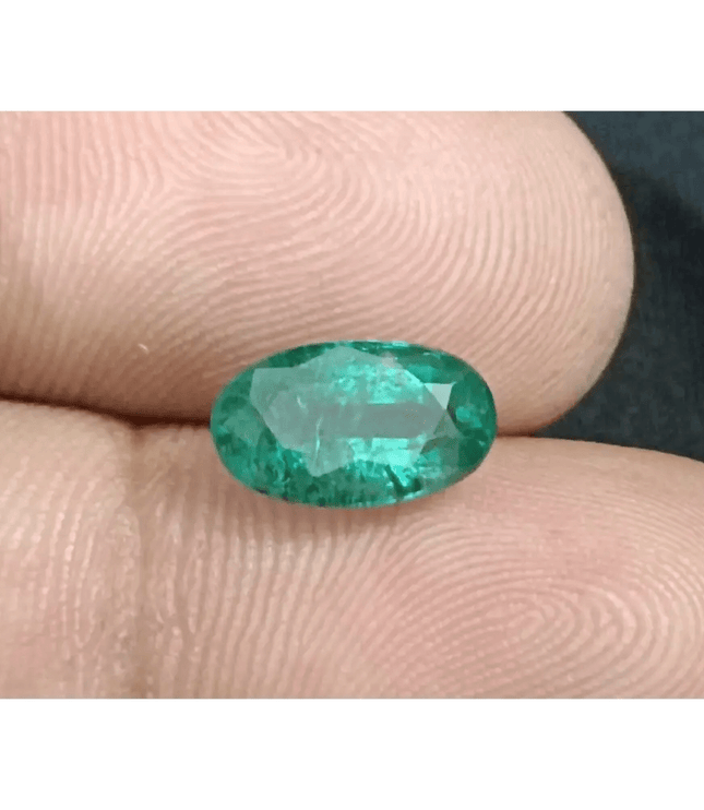 2.39ct Zambian Emerald, 100% Natural Gem - SMSGEMS 