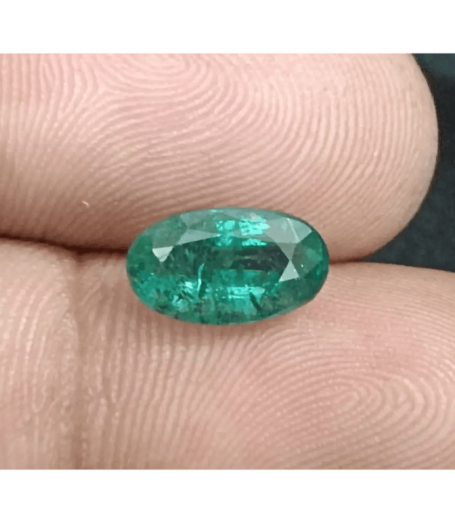 2.39ct Zambian Emerald, 100% Natural Gem - SMSGEMS 