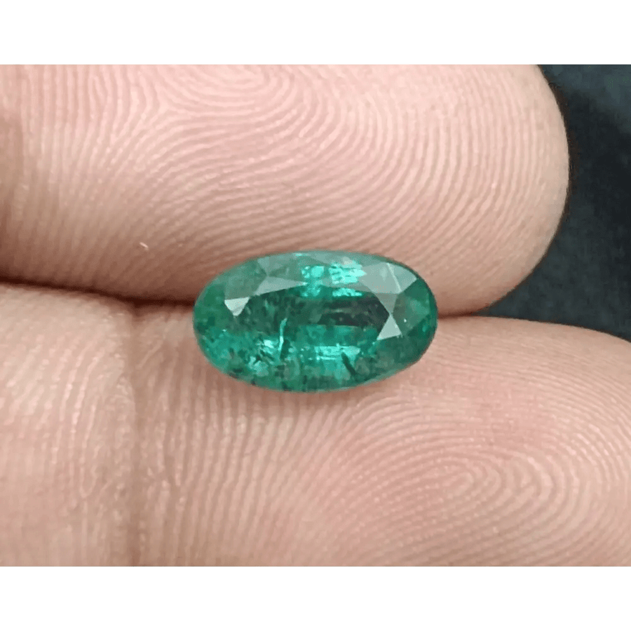 2.39ct Zambian Emerald, 100% Natural Gem - SMSGEMS 