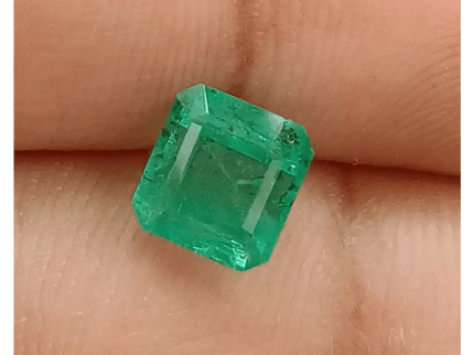 2.40ct Medium Vivid Zambian Emerald , 100% Natural Earth Mined Gem. - SMSGEMS 