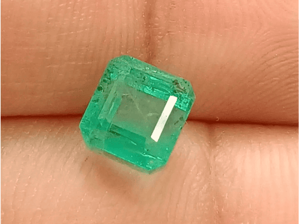 2.40ct Medium Vivid Zambian Emerald , 100% Natural Earth Mined Gem. - SMSGEMS 