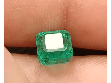 2.40ct Medium Vivid Zambian Emerald , 100% Natural Earth Mined Gem. - SMSGEMS 