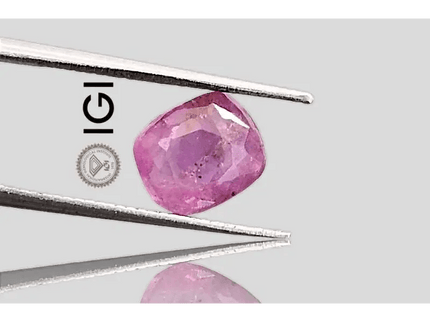 2.42ct IGI Certified Ruby, 100% Natural Untreated Gem - SMSGEMS 