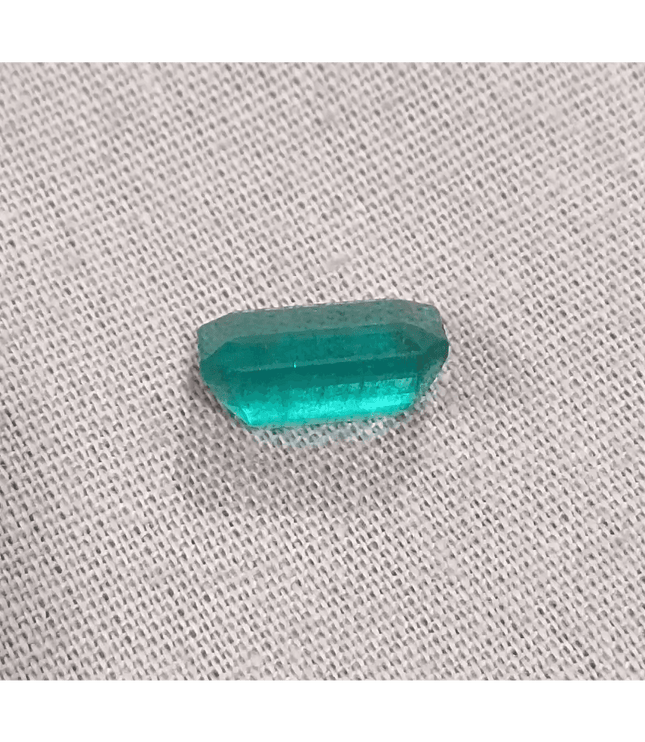 2.42ct Zambian Emerald , Natural Earth Mined Gemstone - SMSGEMS 