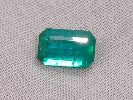 2.42ct Zambian Emerald , Natural Earth Mined Gemstone - SMSGEMS 
