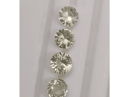 2.42ct Round Cut Ceylon Sapphire lot, Natural untreated Gemstones - SMSGEMS 