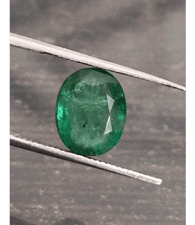 2.45ct Zambian Emerald, 100% Natural Gem - SMSGEMS 