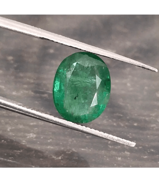 2.45ct Zambian Emerald, 100% Natural Gem - SMSGEMS 