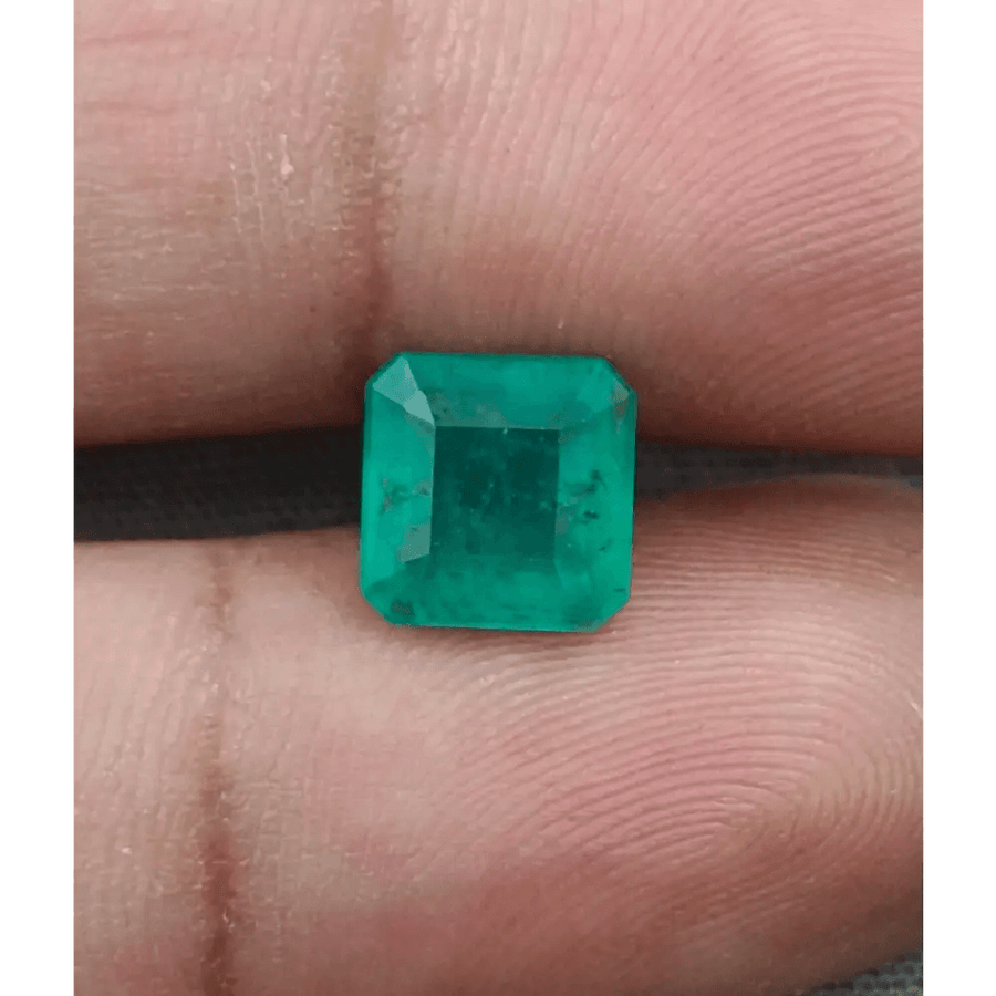 2.45ct Zambian Emerald, Natural Earth Mined Gemstone - SMSGEMS 