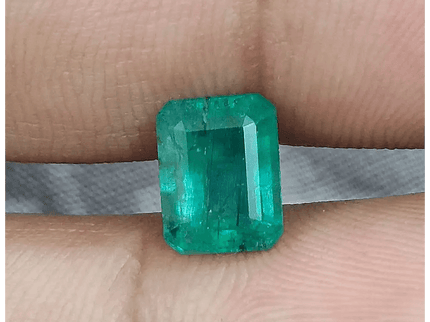 2.46ct Zambian Emerald, Natural Gemstone - SMSGEMS 