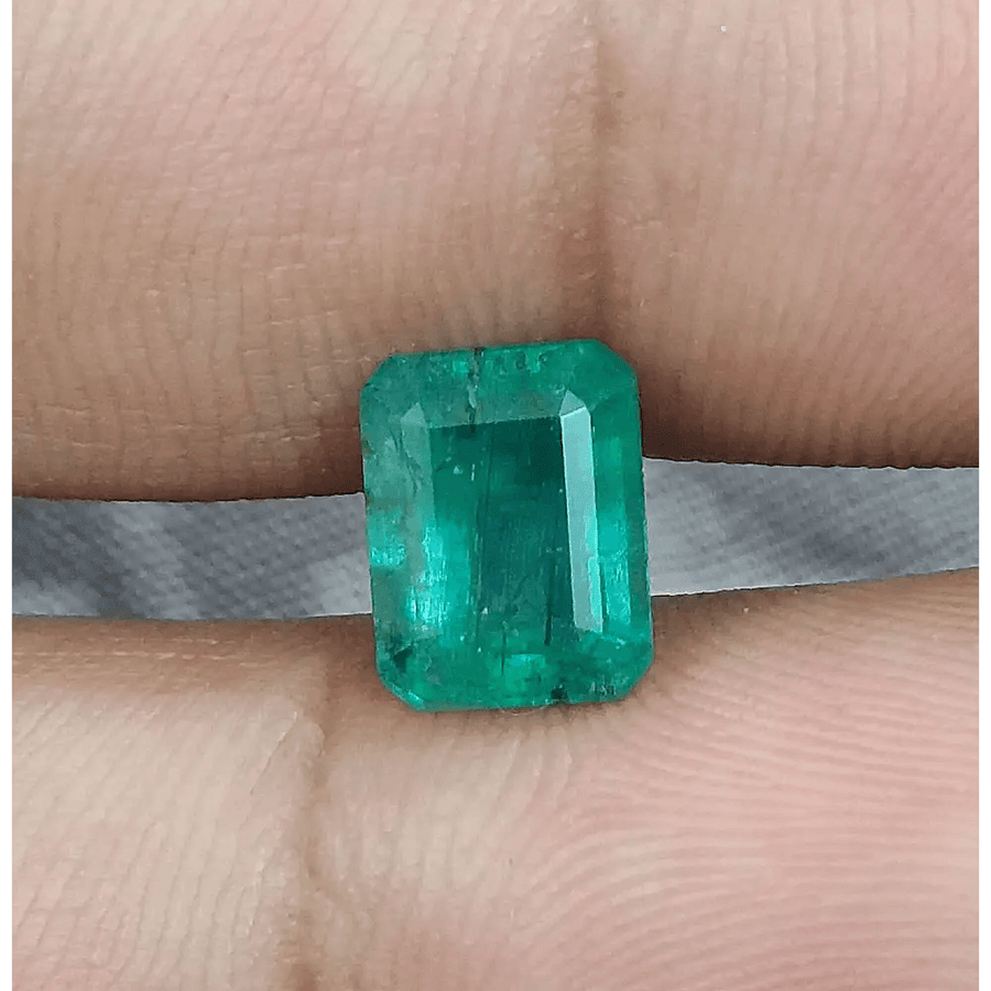 2.46ct Zambian Emerald, Natural Gemstone - SMSGEMS 