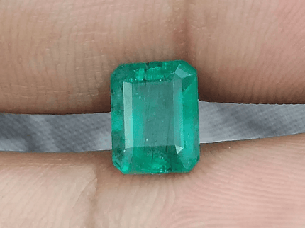 2.46ct Zambian Emerald, Natural Gemstone - SMSGEMS 
