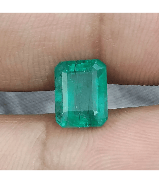 2.46ct Zambian Emerald, Natural Gemstone - SMSGEMS 