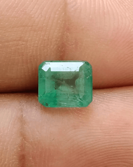 2.47ct Zambian Emerald , 100% Natural Earth Mined Gem. - SMSGEMS 