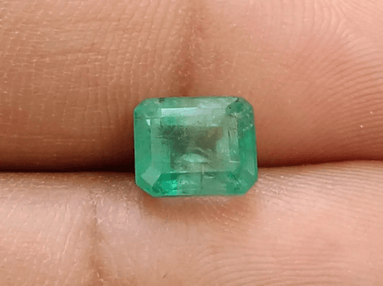 2.47ct Zambian Emerald , 100% Natural Earth Mined Gem. - SMSGEMS 