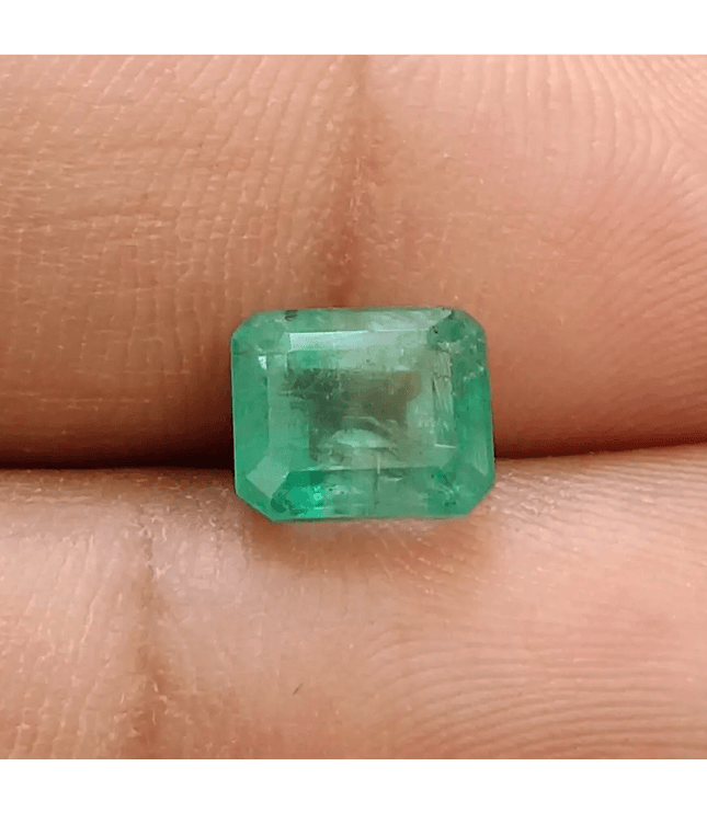 2.47ct Zambian Emerald , 100% Natural Earth Mined Gem. - SMSGEMS 