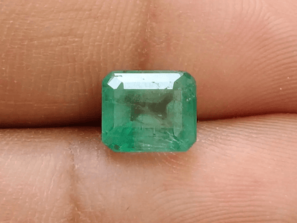 2.47ct Zambian Emerald , 100% Natural Earth Mined Gem. - SMSGEMS 