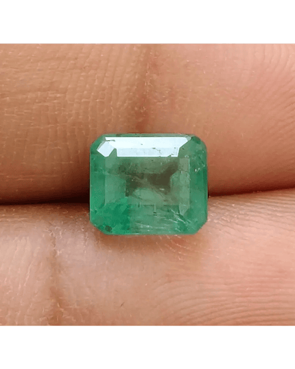 2.47ct Zambian Emerald , 100% Natural Earth Mined Gem. - SMSGEMS 