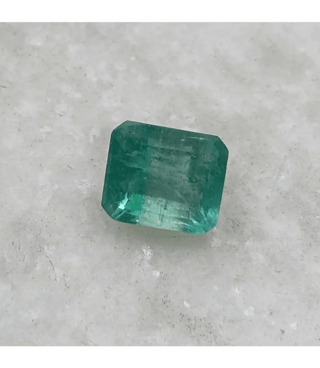 2.47ct Zambian Emerald , 100% Natural Earth Mined Gem. - SMSGEMS 