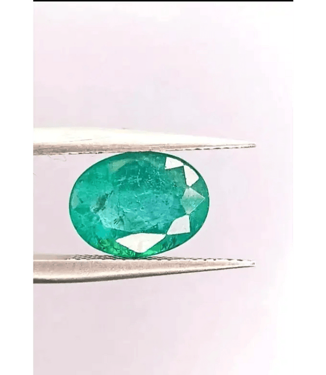 2.47ct IGI Certified Zambian Emerald, 100% Natural Emerald - SMSGEMS 