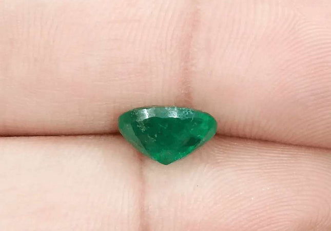 2.52ct Natural Deep Colombian Emerald - SMSGEMS 