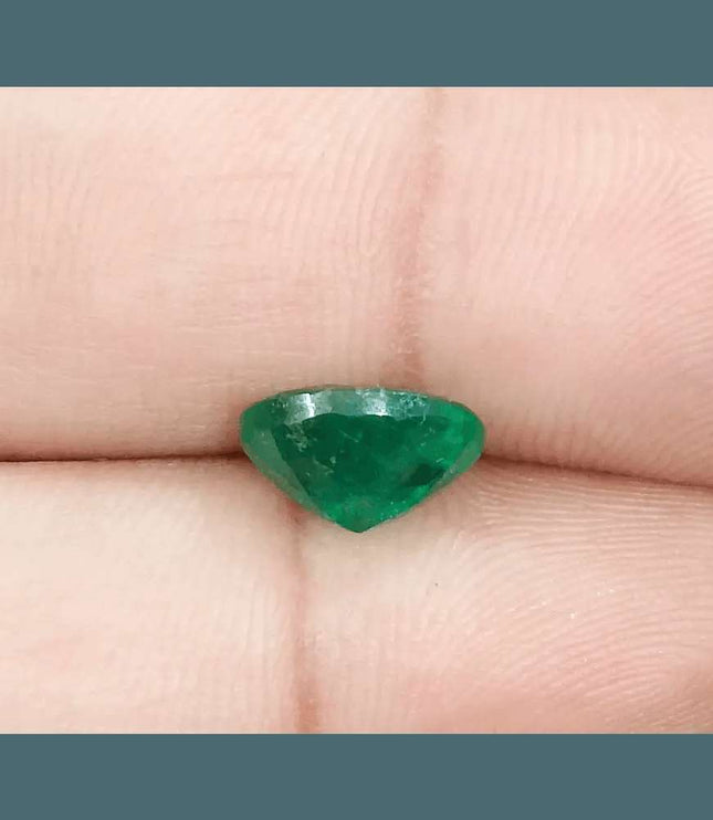 2.52ct Natural Deep Colombian Emerald - SMSGEMS 