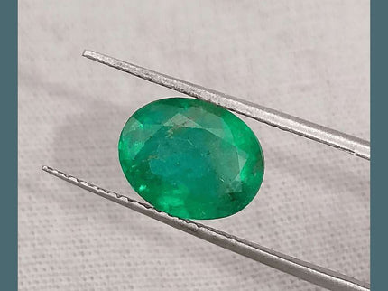 2.52ct Natural Deep Colombian Emerald - SMSGEMS 