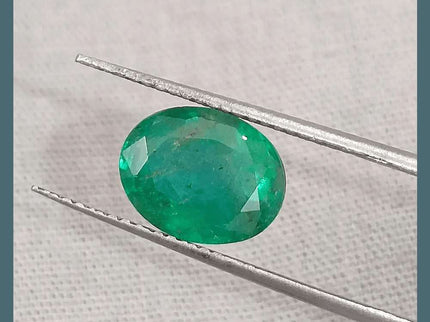 2.52ct Natural Deep Colombian Emerald - SMSGEMS 